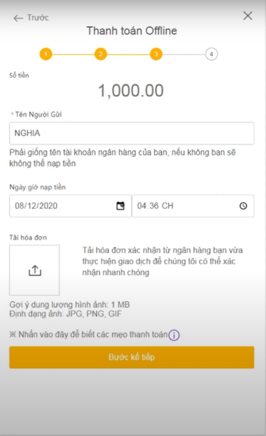 Đối soát thanh toán Offline ST666