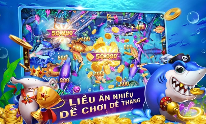 Game bắn cá online với đồ họa đẹp hấp dẫn