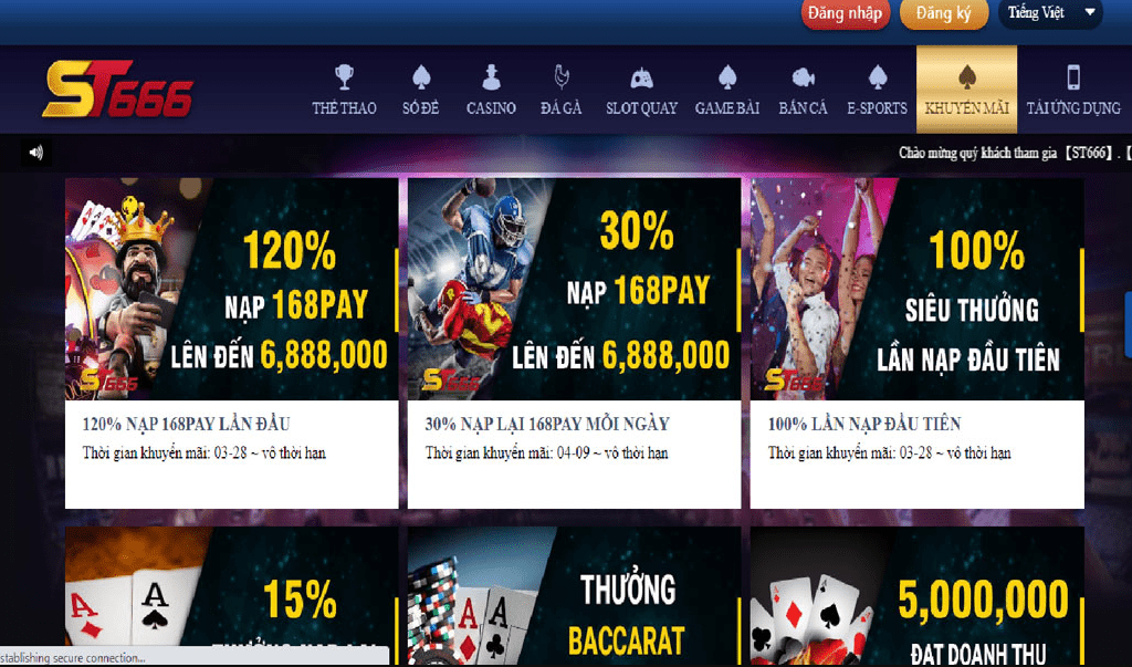 Có rất nhiều Freebet khác mà anh em có thể nhận tại ST666 casino