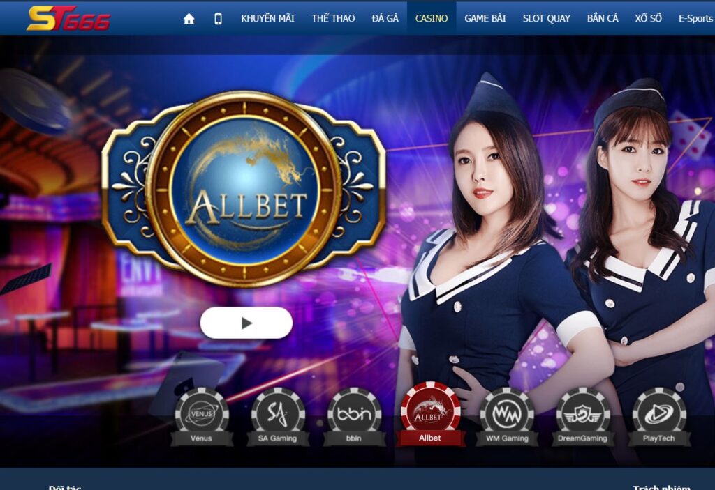 Chọn sảnh casino của nhà cái ST666 để chơi Slot game Fan Tan nhé anh em