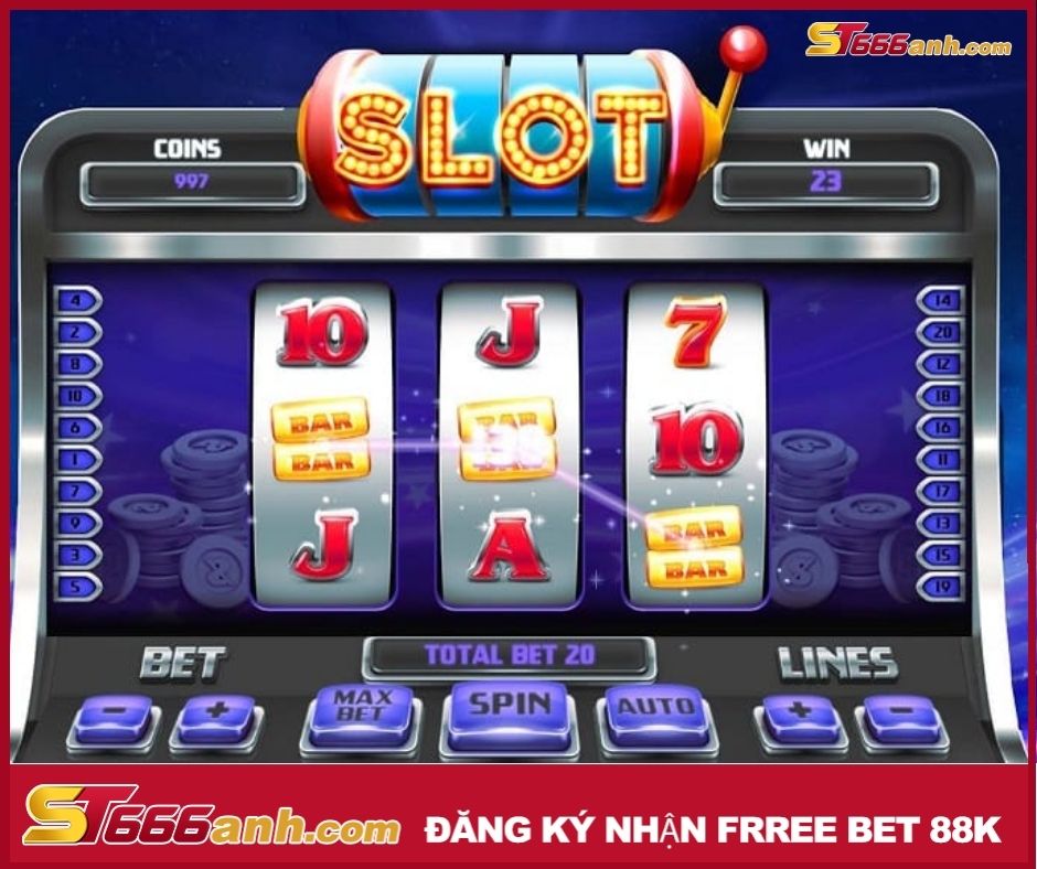 Các nút hay gặp trong Slot game